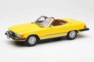 Mercedes 450SL R107 Žltý US Version Norev 1:18 183727 Kov