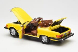 Mercedes 450SL R107 Žltý US Version Norev 1:18 183727 Kov – obrázok 6 z 9