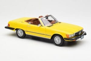 Mercedes 450SL R107 Žltý US Version Norev 1:18 183727 Kov – obrázok 7 z 9