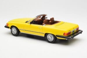 Mercedes 450SL R107 Žltý US Version Norev 1:18 183727 Kov – obrázok 8 z 9