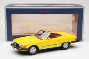Mercedes 450SL R107 Žltý US Version Norev 1:18 183727 Kov – obrázok 9 z 9