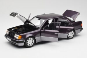 Mercedes 500 E W124 Bornit Metallic Norev 1:18 183948 Kov – obrázok 2 z 8