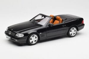 Mercedes SL 500 R129 Čierny Norev 1:18 183750 Kov