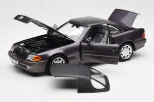Mercedes 500 SL R129 Bornit Metalíza Edícia Dealer Norev 1:18 B66040655 Kov – obrázok 2 z 13