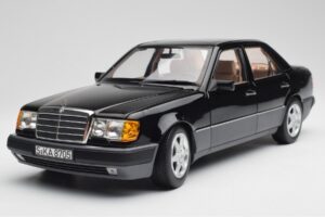 Mercedes 500E W124 Čierny Limitovaná Edícia Norev 1:18 183949 Kov – obrázok 9 z 12