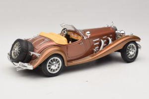 Mercedes 500K Roadster Medený Metallic Bburago 1:18 3020-P1 Kov – obrázok 3 z 8