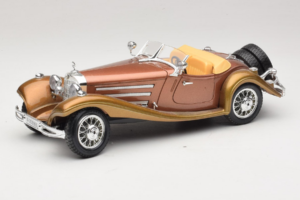 Mercedes 500K Roadster Medený Metallic Bburago 1:18 3020-P1 Kov