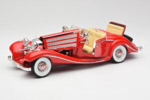 Mercedes 500K Special Roadster Červený Maisto 1:18 56058 Kov – obrázok 2 z 8