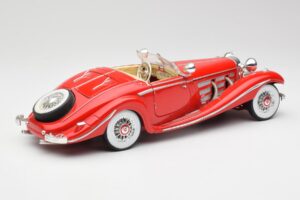 Mercedes 500K Special Roadster Červený Maisto 1:18 56058 Kov – obrázok 3 z 8