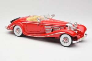 Mercedes 500K Special Roadster Červený Maisto 1:18 56058 Kov – obrázok 6 z 8