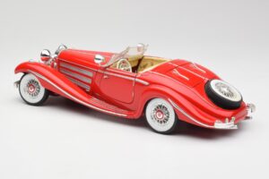 Mercedes 500K Special Roadster Červený Maisto 1:18 56058 Kov – obrázok 7 z 8