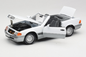Mercedes 500 SL R129 Biely Roadtough 1:18 92048 Kov – obrázok 2 z 8