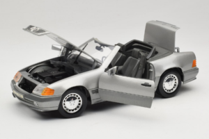 Mercedes 500SL R129 Strieborný Tchibo 1:18 TC001 Kov – obrázok 2 z 8