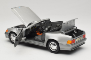 Mercedes 500SL R129 Strieborný Tchibo 1:18 TC001 Kov – obrázok 5 z 8