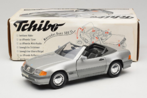 Mercedes 500SL R129 Strieborný Tchibo 1:18 TC001 Kov – obrázok 8 z 8