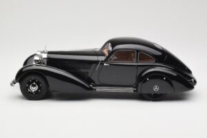 Mercedes 540K Autobahn Kurier Čierny BoS Models 1:18 BOS003 Živica – obrázok 3 z 6