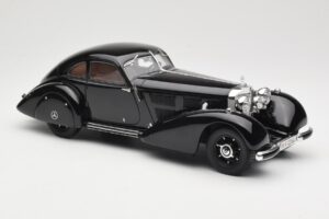 Mercedes 540K Autobahn Kurier Čierny BoS Models 1:18 BOS003 Živica – obrázok 4 z 6