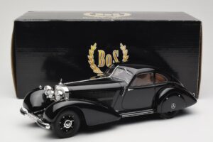 Mercedes 540K Autobahn Kurier Čierny BoS Models 1:18 BOS003 Živica – obrázok 6 z 6