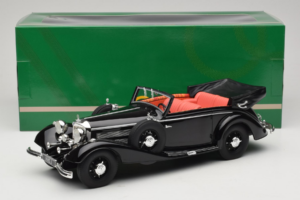 Mercedes 540K Kabriolet Čierny Cult Models 1:18 CML184-1 Kov – obrázok 6 z 6