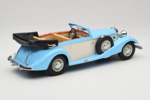 Mercedes 540K Kabriolet Modrý Biely Cult Models 1:18 CML184-2 Kov – obrázok 2 z 6