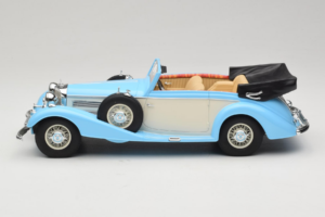 Mercedes 540K Kabriolet Modrý Biely Cult Models 1:18 CML184-2 Kov – obrázok 3 z 6