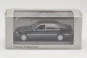 Mercedes 600 SEL W140 Black Metallic Minichamps 1:43 940035400 Kov – obrázok 4 z 4