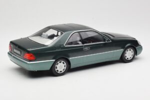Mercedes 600 SEC W140 Coupe Green Metallic KK-Scale 1:18 KKDC180343 Kov – obrázok 2 z 6