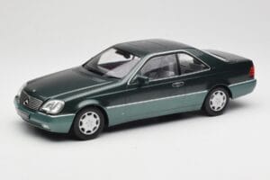 Mercedes 600 SEC W140 Coupe Green Metallic KK-Scale 1:18 KKDC180343 Kov