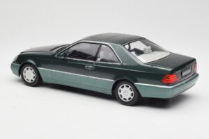 Mercedes 600 SEC W140 Coupe Green Metallic KK-Scale 1:18 KKDC180343 Kov – obrázok 5 z 6