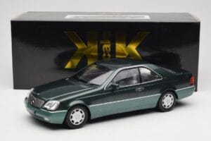 Mercedes 600 SEC W140 Coupe Green Metallic KK-Scale 1:18 KKDC180343 Kov – obrázok 6 z 6