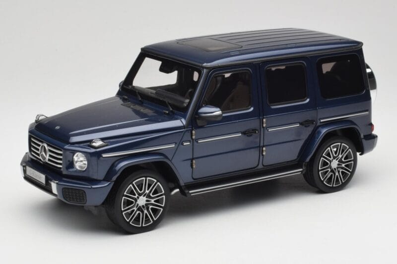 Mercedes AMG G 63 L W465 Tmavo Modrý Norev 1:18 B66960663 Kov