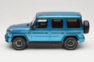 Mercedes AMG G63 W463 Hyper Blue Magno GT Spirit 1:18 GT925 Živica – obrázok 3 z 6