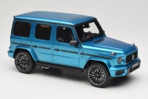 Mercedes AMG G63 W463 Hyper Blue Magno GT Spirit 1:18 GT925 Živica – obrázok 4 z 6