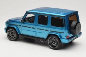 Mercedes AMG G63 W463 Hyper Blue Magno GT Spirit 1:18 GT925 Živica – obrázok 5 z 6