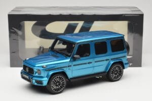 Mercedes AMG G63 W463 Hyper Blue Magno GT Spirit 1:18 GT925 Živica – obrázok 6 z 6