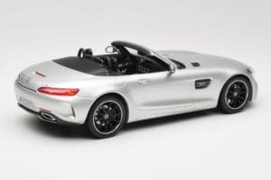 Mercedes AMG GT C Roadster R190 Strieborný Norev 1:18 183453 Kov – obrázok 2 z 6