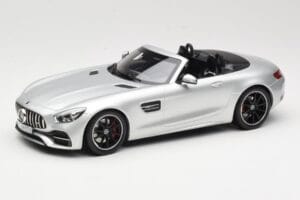 Mercedes AMG GT C Roadster R190 Strieborný Norev 1:18 183453 Kov