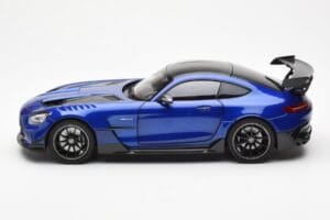 Mercedes AMG GT C190 Black Series Modrý Metallic Norev 1:18 183908 Kov – obrázok 4 z 8