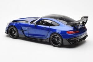 Mercedes AMG GT C190 Black Series Modrý Metallic Norev 1:18 183908 Kov – obrázok 7 z 8