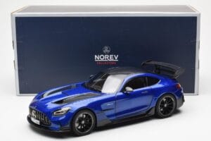 Mercedes AMG GT C190 Black Series Modrý Metallic Norev 1:18 183908 Kov – obrázok 8 z 8