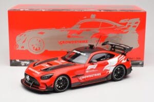 Mercedes AMG GT C190 Black Series Safety Car F1 2024 Minichamps 1:18 110032090 Kov – obrázok 8 z 8