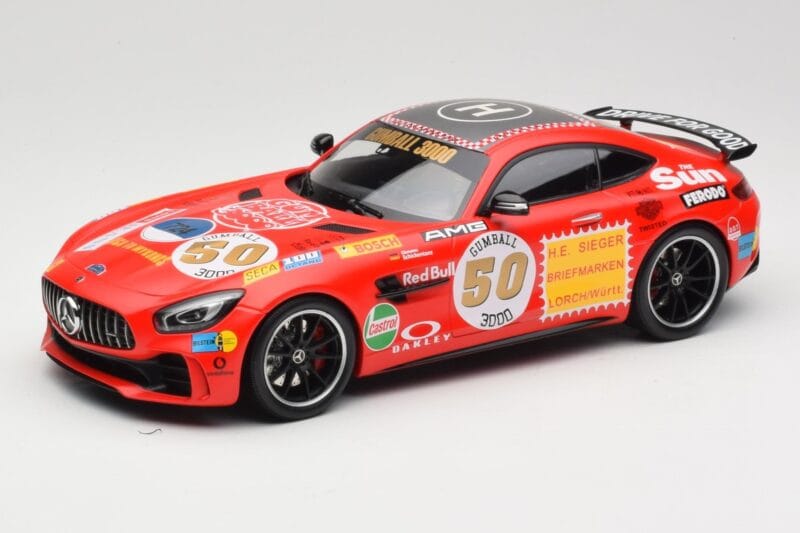 Mercedes AMG GT R C190 Ružové Zlato Minichamps 1:18 155036024 Kov