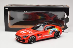 Mercedes AMG GT R C190 Safety Car F1 Mugello GP 2020 Minichamps 1:18 155036094 Kov – obrázok 6 z 6