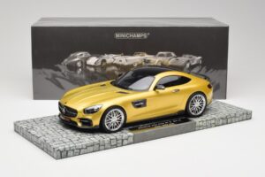Mercedes Brabus AMG GT S C190 600 Desert Zlatý Minichamps 1:18 107032522 Kov – obrázok 6 z 6