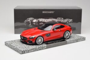 Mercedes Brabus AMG GT S C190 600 Mars Červený Minichamps 1:18 107032521 Kov – obrázok 6 z 6