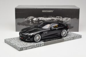 Mercedes Brabus AMG GT S C190 Obsidian Čierny Minichamps 1:18 107032520 Kov – obrázok 6 z 6