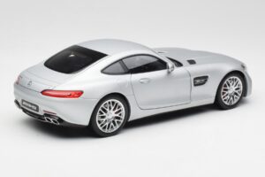 Mercedes AMG GT S C190 Designo Iridium Strieborný Magno Norev 1:18 B66960485 Kov – obrázok 3 z 8