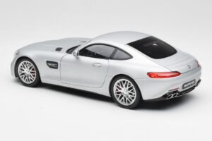 Mercedes AMG GT S C190 Designo Iridium Strieborný Magno Norev 1:18 B66960485 Kov – obrázok 7 z 8