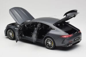 Mercedes AMG GT 63 S X290 Aero Package Designo Selenite Šedý Magno Norev 1:18 B66961038 Kov – obrázok 5 z 8