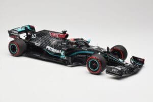 Mercedes AMG Petronas W11 #63 G. Russell Sakhir GP 2020 Minichamps 1:18 110201663 Kov – obrázok 4 z 6